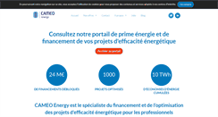 Desktop Screenshot of cameo-energy.com